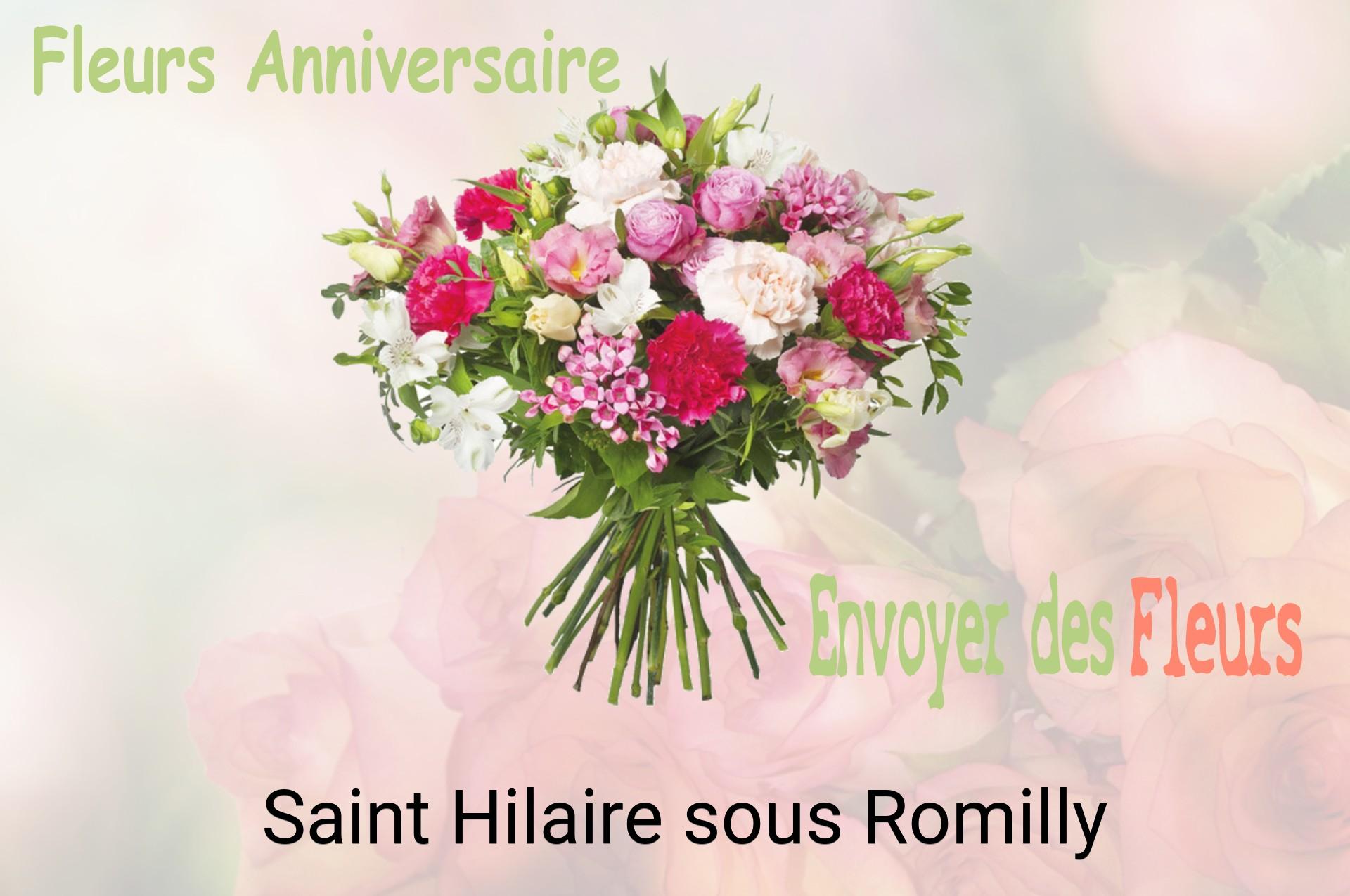 Bouquet de fleurs d’anniversaire livré à Saint-Hilaire-sous-Romilly