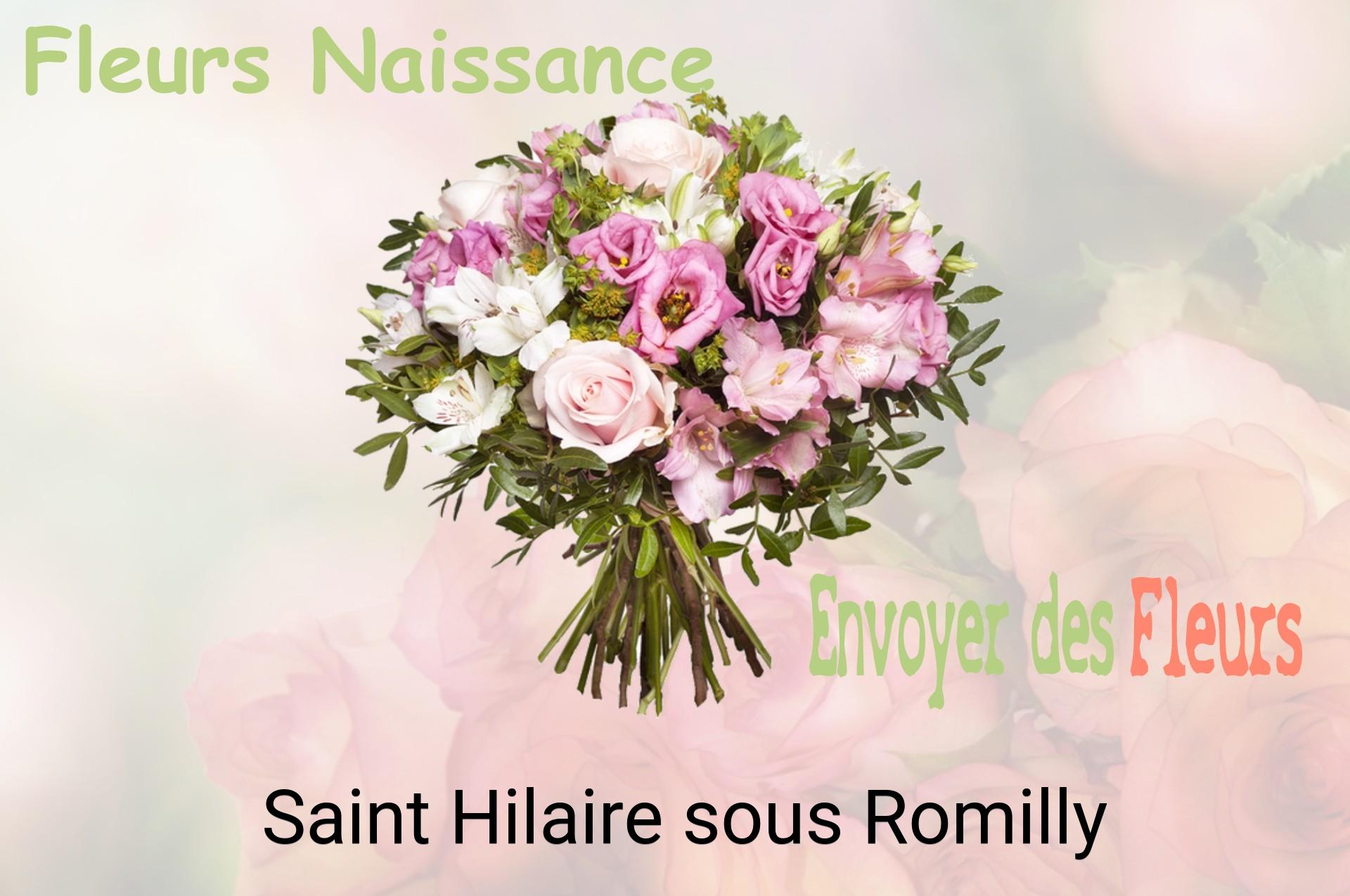 Bouquet de fleurs de naissance livré à Saint-Hilaire-sous-Romilly